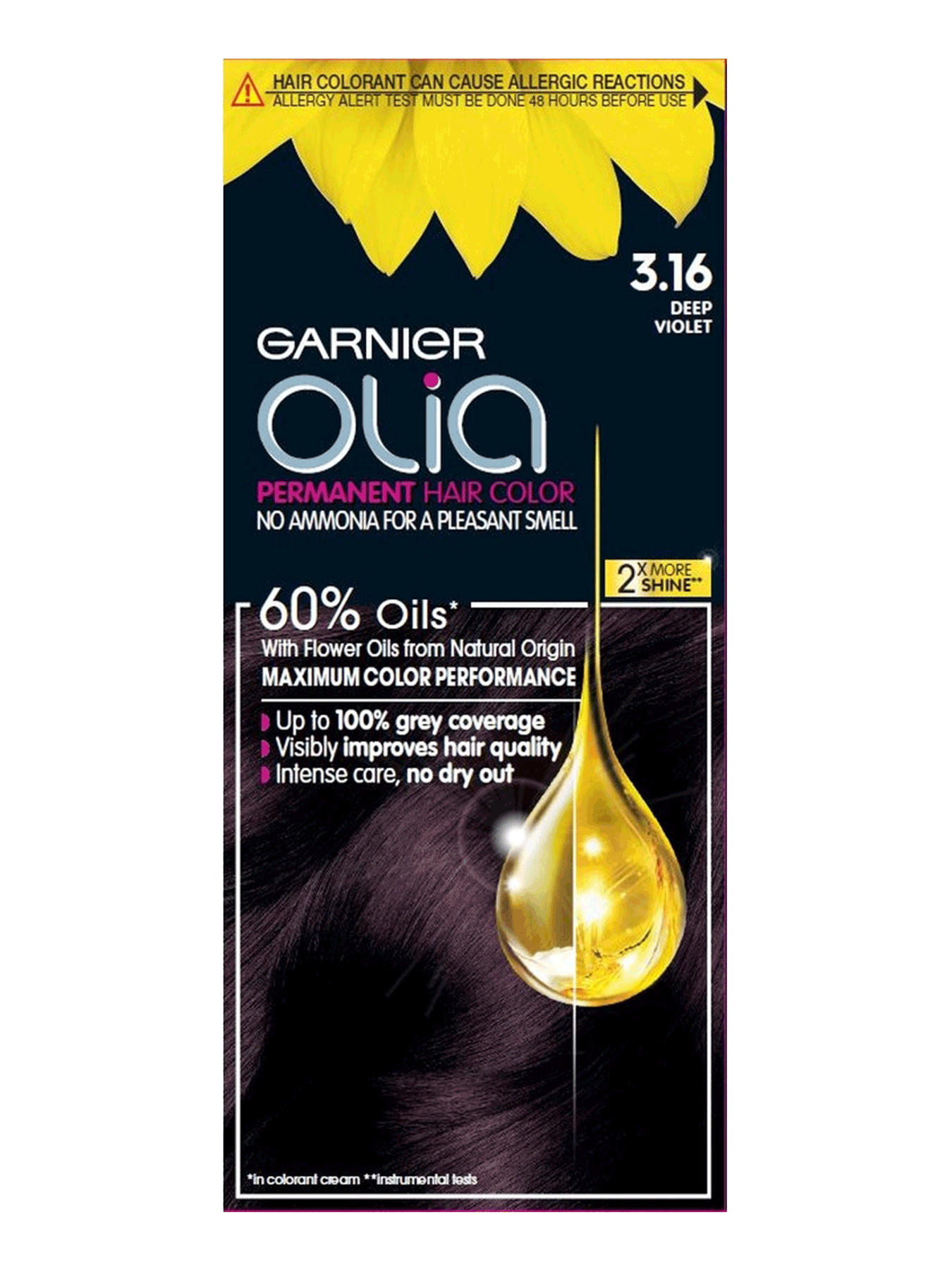 Garnier Olia 3.16 Izrazito tamno ljubičasta